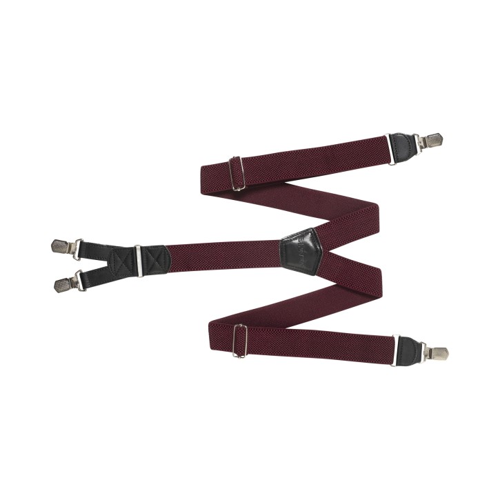 Difi Hendrik Hosenträger Burgunderrot