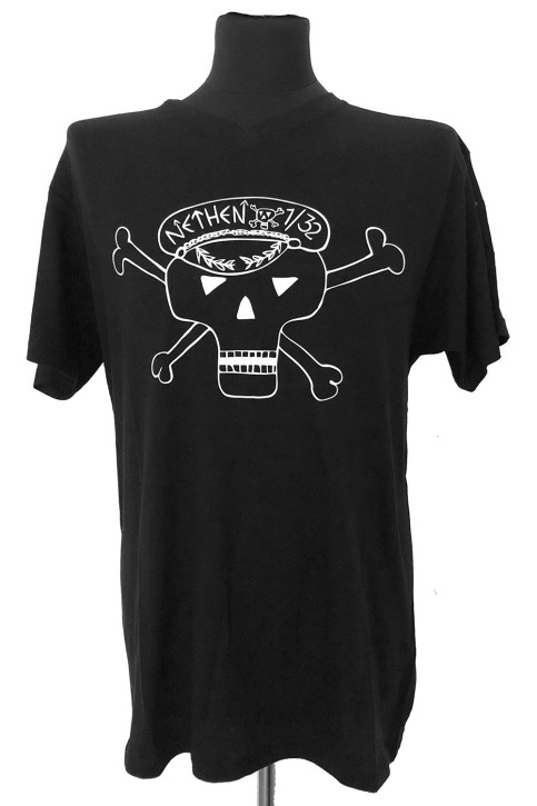WHEELS & WAKE T-SHIRT TOTENKOPF