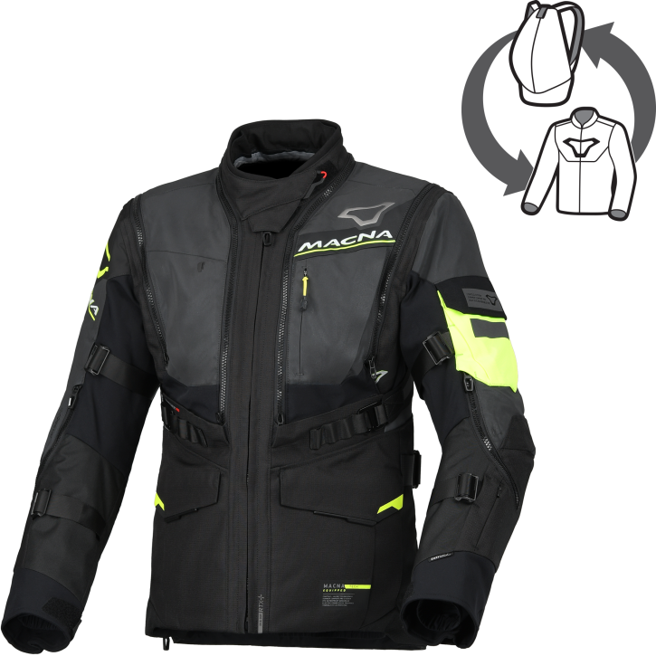 MACNA Flexodus Night Eye Damen Motorradjacke