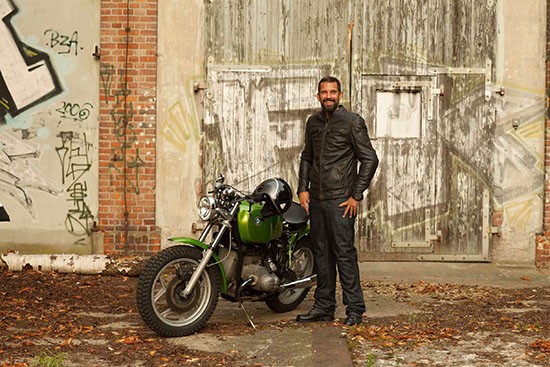 Motorradjacke Leder Herren Retro Motorradjacken Herren Leder Motorradjacken InSPORTline