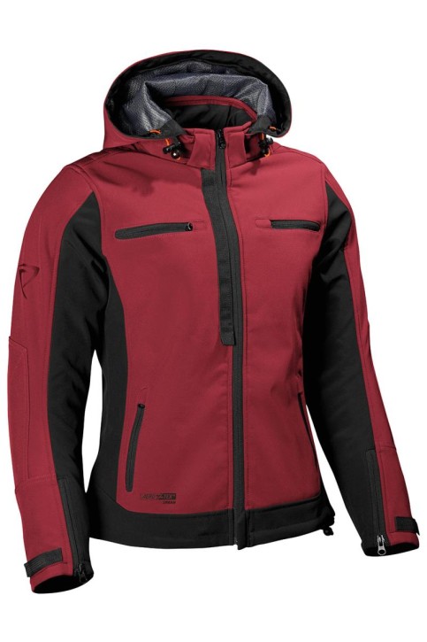 DIFI JAMIE 2 LADY AEROTEX® URBAN Motorrad Softshell-Kapuzenjacke Damen