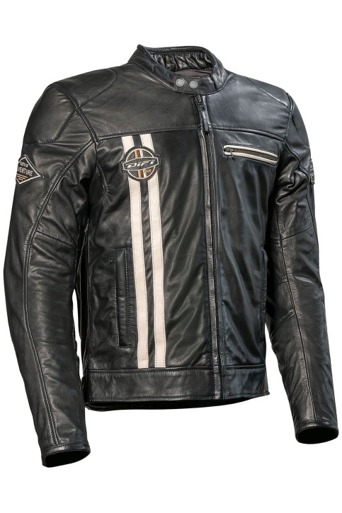 DIFI BOSTON Motorradjacke Leder Retro