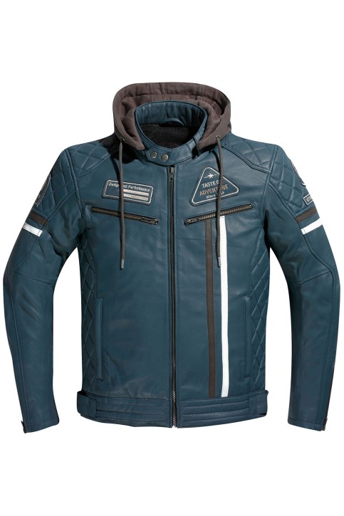 DIFI DETROIT Motorradjacke Leder Retro