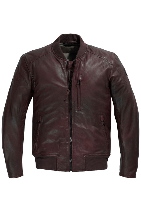 DIFI MAVERICK Motorradblouson Leder Retro