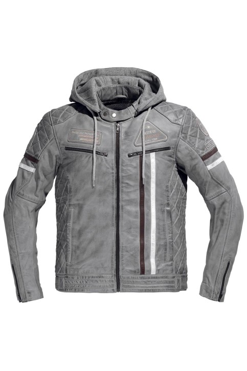 DIFI DETROIT Motorradjacke Leder Retro