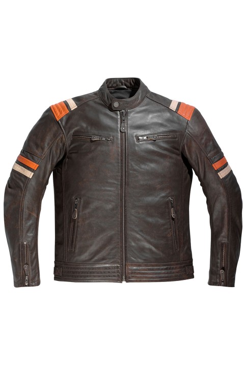 DIFI SPRINGSTEEN Motorradjacke Leder Retro