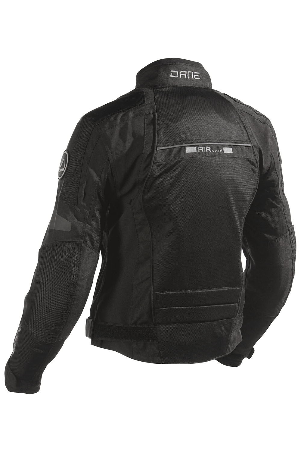 RAXUS Motorrad-Sommerjacke Für Damen – CE-zertifiziert, Schwarz, Mit Mesh-Einsätzen