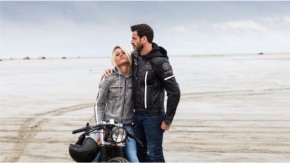 DIFI DETROIT Motorradjacke Leder Retro