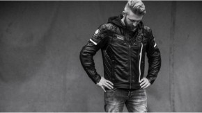 DIFI DETROIT Motorradjacke Leder Retro