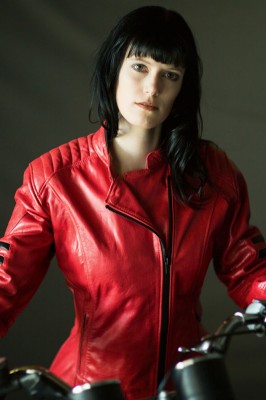 DIFI SHE-DEVIL Motorradjacke Leder Damen